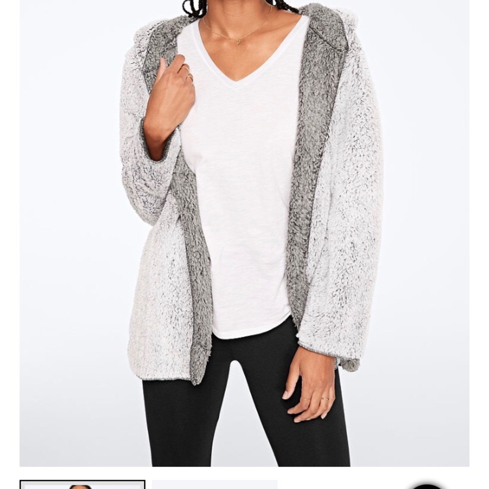 PINK By VICTORIA SECRET Teddy Cardigan